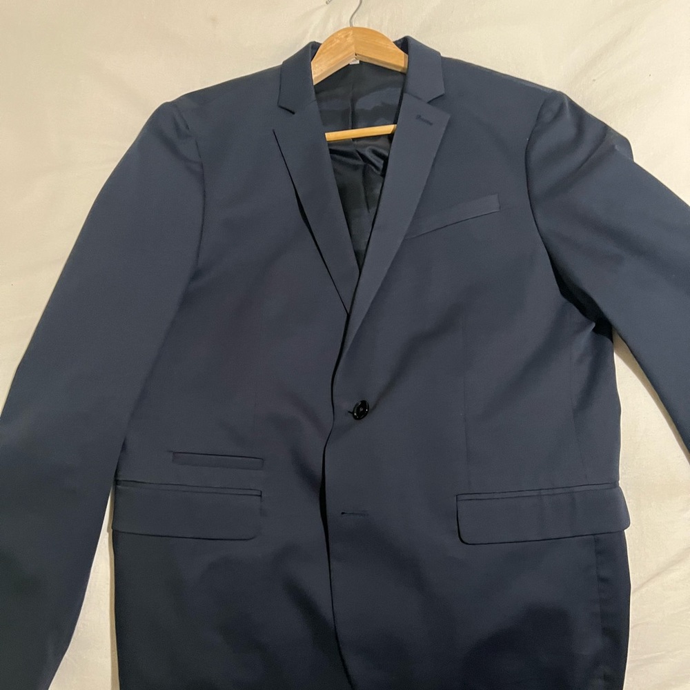 Express blue blazer, 42R, worn once, like new